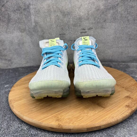 Nike Air VaporMax Flyknit 2020 Shoe Women Size 8.5 Blue Green DC2051-001 Running - Picture 2 of 10